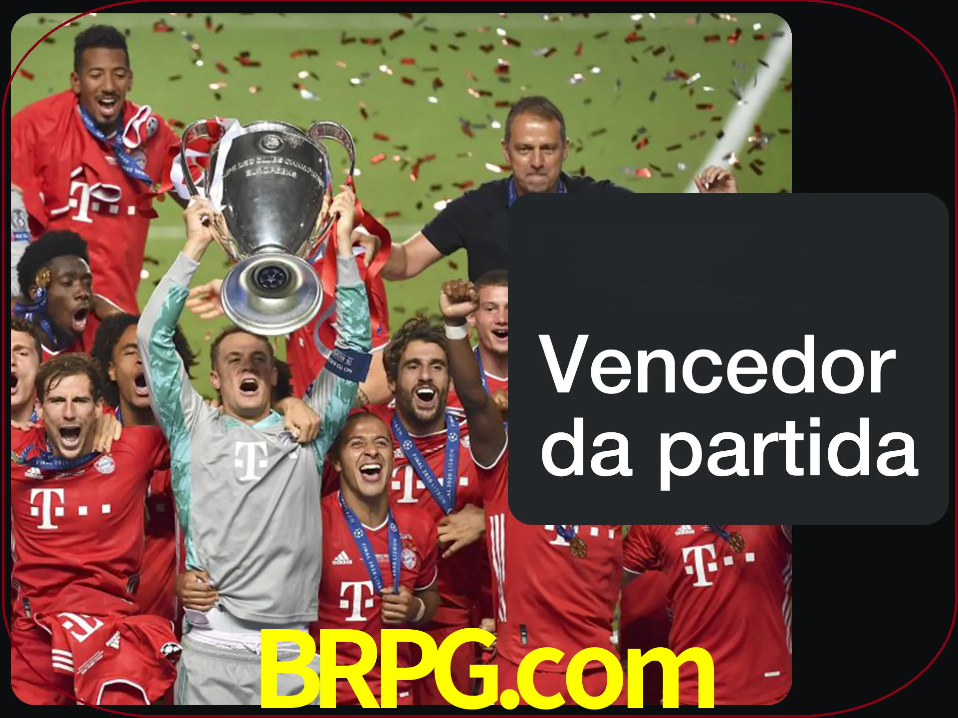 Aposte no vencedor e ganhe uma grande quantia de dinheiro.