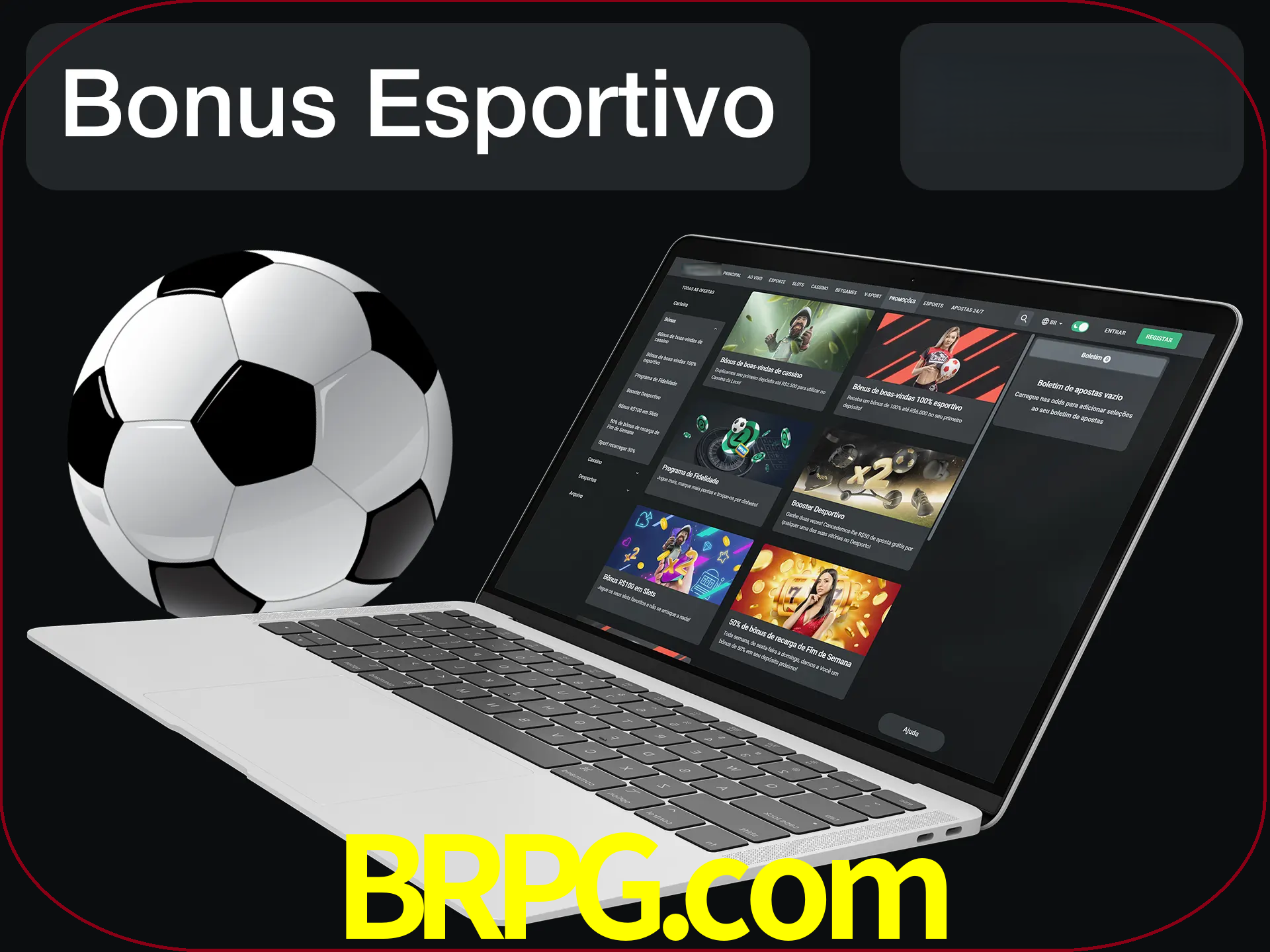Antes de começar a apostar, use o bônus esportivo.